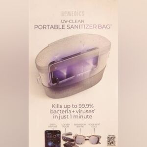 Homedics UV-Clean Portable Sanitizer Bag